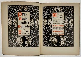 [Morris, William] Pre-Raphaelite Ballads