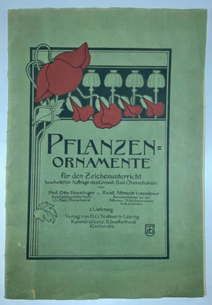 Item #6193 [Jugendstil- Stunning Color Lithography] Pflanzen Ornamente ("Plants Ornamental")....