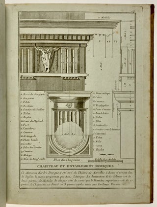 [Architecture- Scarce 18th Century Edition] Regles des Cinq Ordres D'Architecture