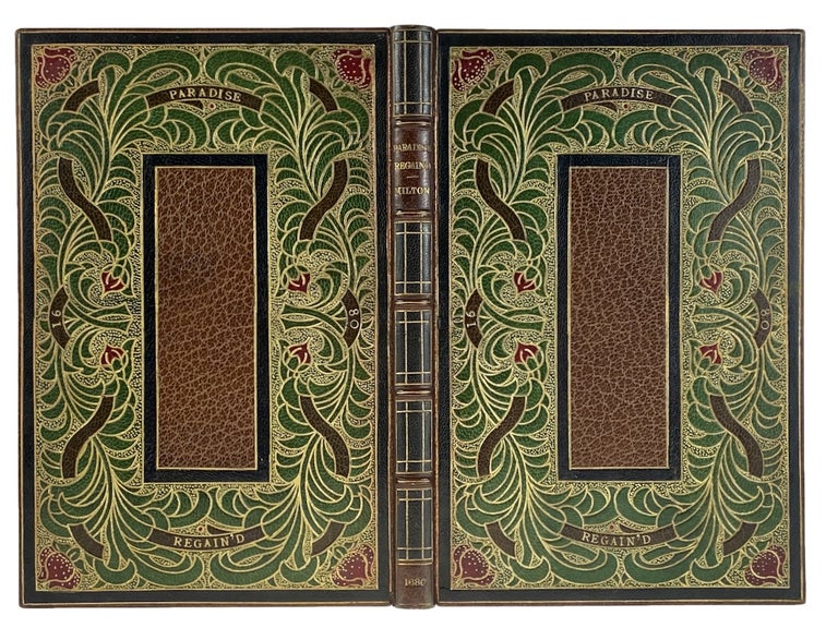 Item #6217 [Binding, Fine- De Sauty, Alfred] Paradise Regain'd. A Poem. In IV Books. To Which is Added Samson Agonistes. John Milton.