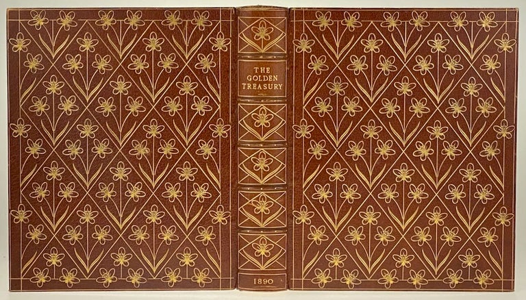 Item #6221 [Binding, Fine- Arts & Crafts, Signed by Palgrave, Large Paper] The Golden Treasury. Francis T. Palgrave.