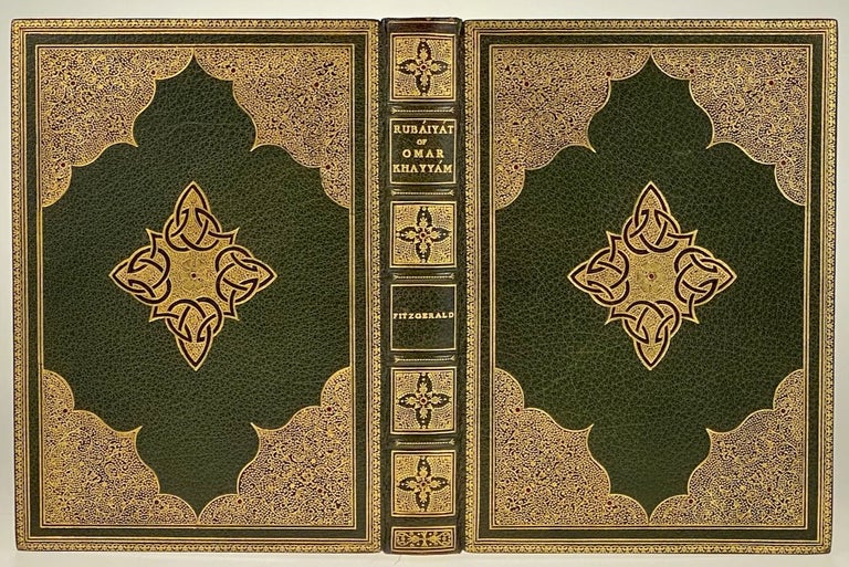 Item #6223 [Binding, Fine- Stunning Inlaid Binding by Thomas W. Best, Co-Owner of the Harcourt Bindery, ca 1919] Rubaiyat of Omar Khayyam. Edward Fitzgerald.
