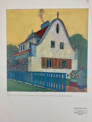[Olbrich, Joseph Maria- Seminal Architecture and Design Austrian Art Nouveau Plates] Architektur von Olbrich
