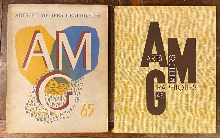 Item #6231 [Photography: AMG, et MÈtiers Graphiques- Two Numbers, Near Fine] Issue 46 and 65. Charles Peignot.