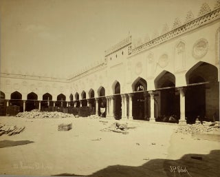 Item #6239 [Photography- Middle East, Two Superb Albumen Prints] by Jean Pascal Sebah] Two Jean...