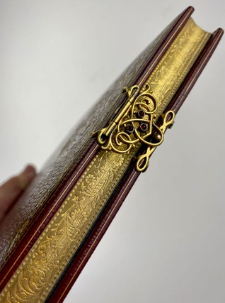 [Binding, Fine- Sangorski and Sutcliffe Masterpiece Peacock Jeweled Binding] Omar Khayyam