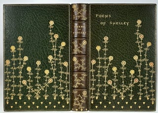 Item #6262 [Shelley, Percy Bysshe- Fine Binding- Ramage] Poems of Shelley. Percy Bysshe Shelley