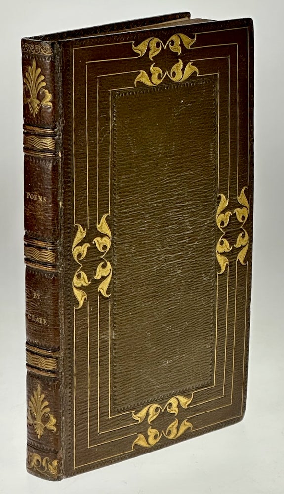 Item #6263 [Clare-John- Double Fore-Edge Painting- Association Item] Poems Descriptive of Rural Life and Scenery. John Clare.