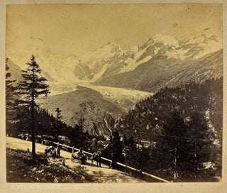 Item #6268 [Photography- Braun, Adolphe- Scarce Haute Suisse Series] Fifteen mounted albumen...