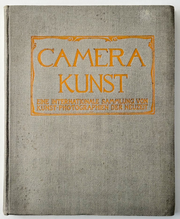 Item #6332 [Stieglitz, Alfred; Steichen, Eduard, etc- Scarce Photography Book on Early Pictorialist] Camera Kunst. Loescher Steifritz, Fritsch, Ernst Juhl.