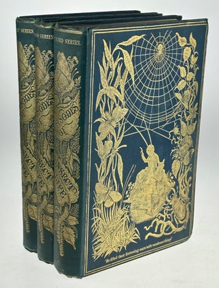 Item #6379 [Binding, Publisher's- Three Decker, Stunning Covers] Episodes of Insect Life. Acheta...