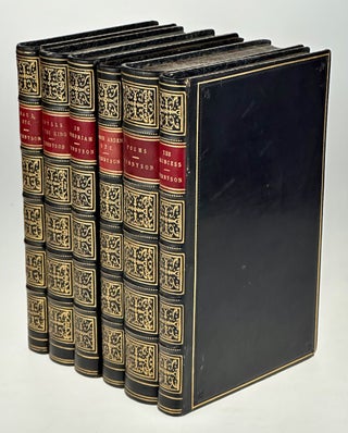 Item #6387 [Tennyson, Alfred Lord] Set of Six Titles, Uniformly Bound: Princess; Poems; Idylls of...