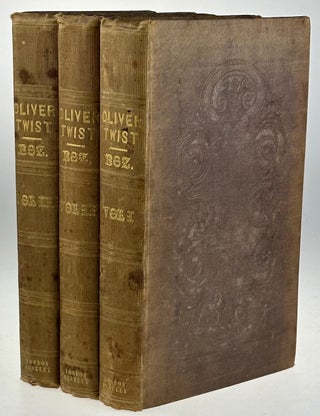 Item #6508 [Dickens, Oliver- Rare Second Edition in Original Cloth] Oliver Twist. Charles Dickens