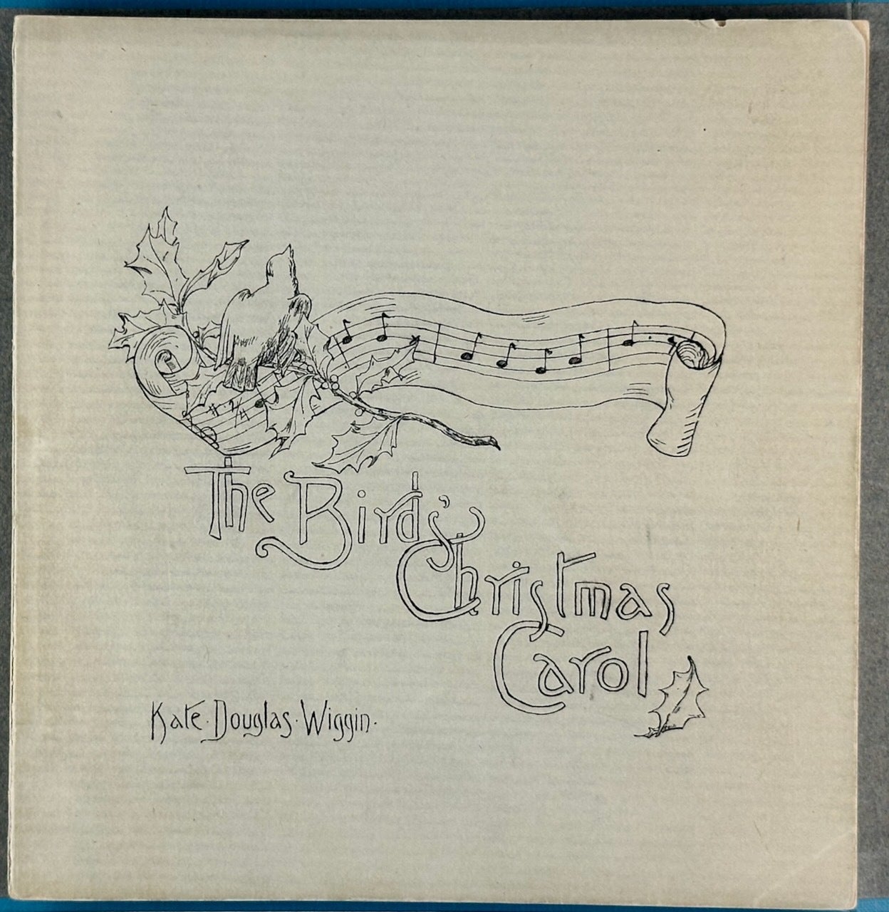 Wiggin, Kate Douglas- Rare First Edition of Wiggin's Second Book, in ...