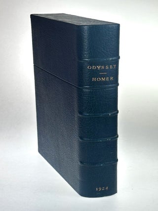 [French Binders- Stunning Pinnacle of Elagance and Technical Skill, Finished (and signed) by Gaston Pilon] The Odyssey of Homer